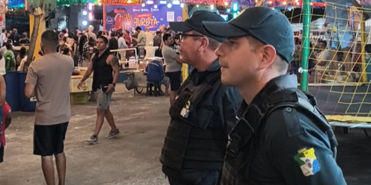 Polícia Militar reforça segurança na abertura dos festejos juninos da Rua de São João
