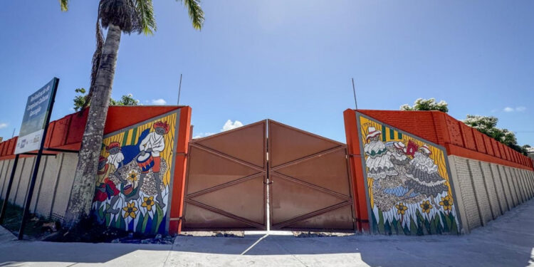 Obra de revitalização do Complexo Cultural Gonzagão avança para a fase final
