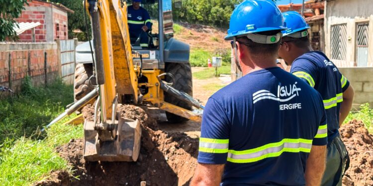 Iguá Sergipe avança em obras em todo o estado