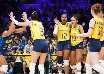 Liga das Nações: Brasil derrota EUA e mantém 100% de aproveitamento