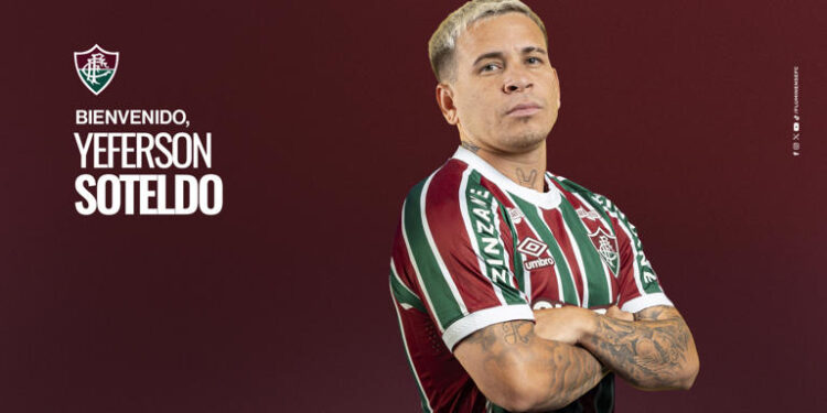Yeferson Soteldo é o novo reforço do Fluminense