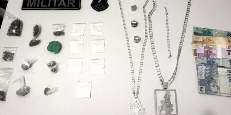 Polícia Militar prende homem por tráfico de drogas e receptação em Lagarto