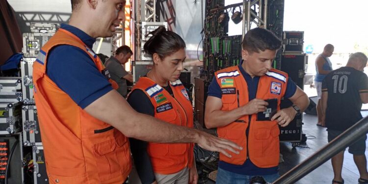 Forró Caju 2025: Defesa Civil de Aracaju realiza última vistoria no Augusto Franco
