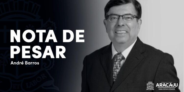 Prefeitura de Aracaju emite nota de pesar pelo falecimento do jornalista André Barros