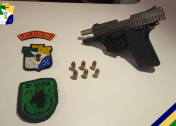 PM prende homem por porte ilegal de arma de fogo no município da Barra dos Coqueiros