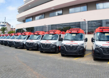 Sergipe recebe 22 novas ambulâncias para renovar frota de suporte básico