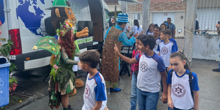 Primeira edição do Dialogar leva formação ambiental para 300 crianças em Boquim