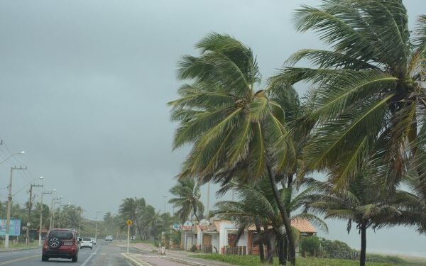 Sergipe tem alerta de chuvas intensas até sábado, 19