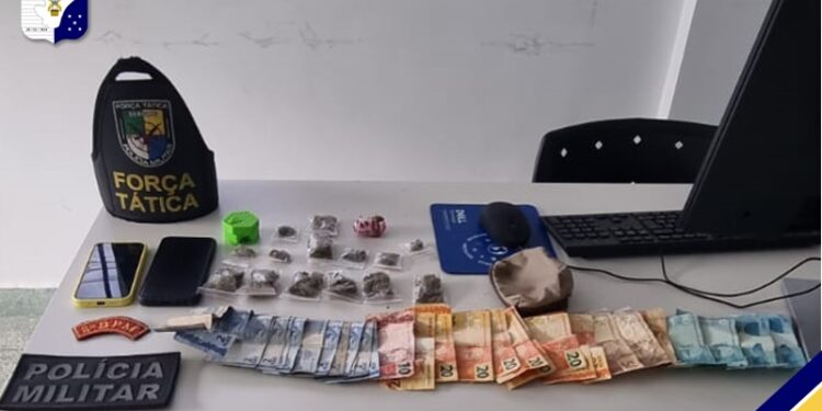 PM prende casal por tráfico de drogas na Zona Norte de Aracaju