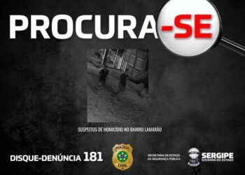 DHPP divulga imagens de suspeitos de homicídio no bairro Lamarão, na Zona Norte de Aracaju