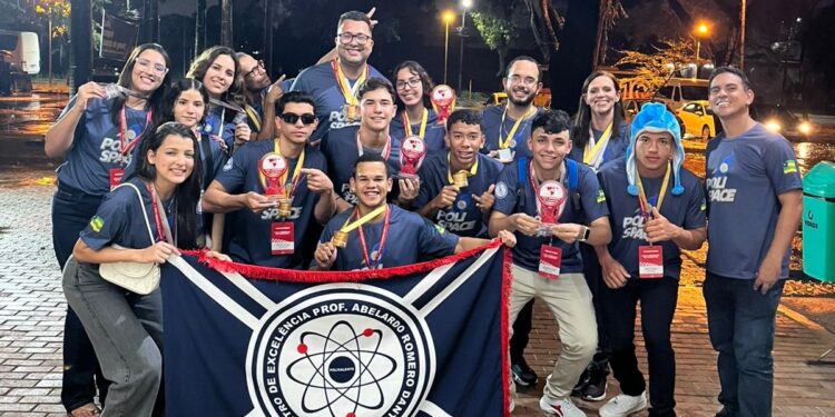 Estudantes da Rede Pública Estadual de Ensino de Sergipe conquistam medalhas na Copa Nordeste de Foguetes