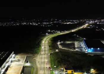 Prefeitura de Socorro entrega revitalização da iluminação no trecho da BR-235 que dá acesso ao município