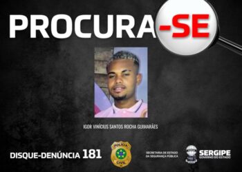 DHPP divulga imagem do investigado como autor do homicídio no Bugio, em Aracaju