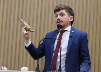 Breno Garibalde pede urgência no PL que proíbe fogos com altos ruídos