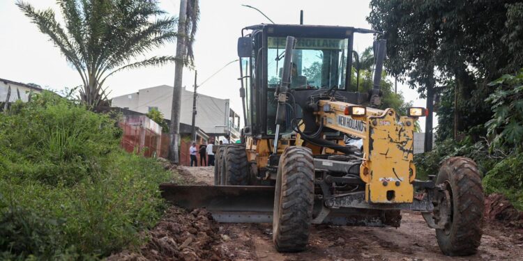 Prefeitura de Socorro atende demanda da comunidade e inicia pavimentação no bairro Sobrado