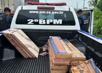 PMSE prende seis homens por saque em carga tombada na BR-101, em Propriá