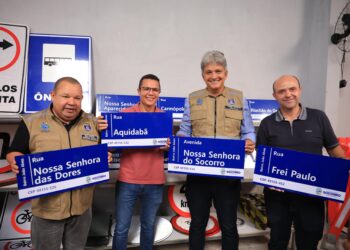 Prefeitura de Socorro entrega nova sede da fábrica de placas e inicia sinalização das ruas
