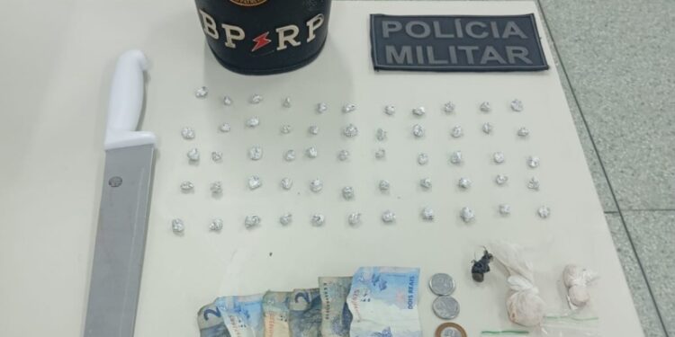 Polícia Militar prende suspeito de tráfico no Centro comercial de Aracaju