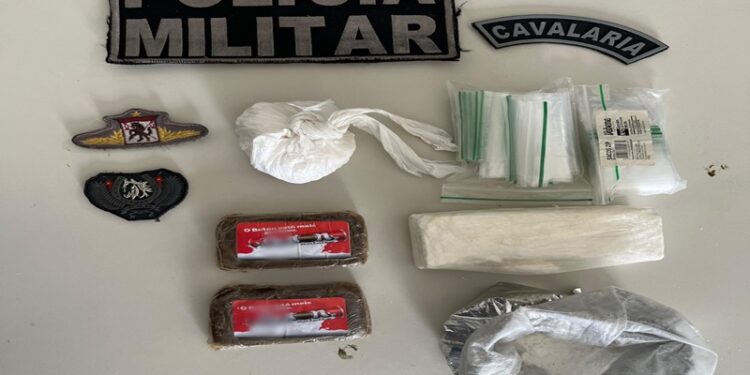 PM realiza apreensão de drogas na Zona Norte de Aracaju