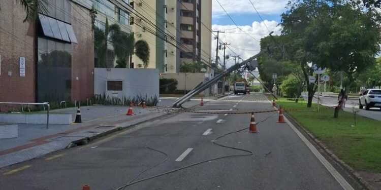 Energisa já registrou 118 colisões em postes este ano