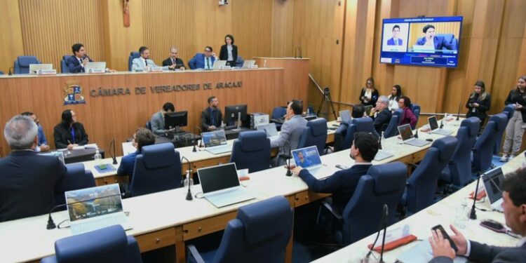 Câmara Municipal de Aracaju entra em recesso parlamentar até 31/07