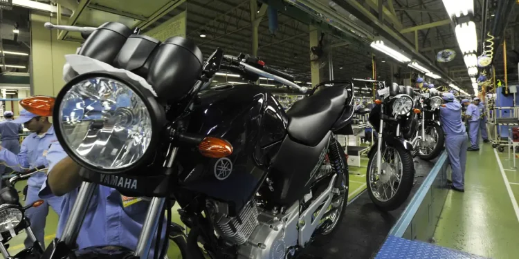 Produção de motocicletas passa de 1 milhão em 2025, diz Abraciclo