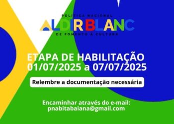Prefeitura de Itabaiana inicia Etapa de Habilitação para proponentes do Edital de Fomento Cultural
