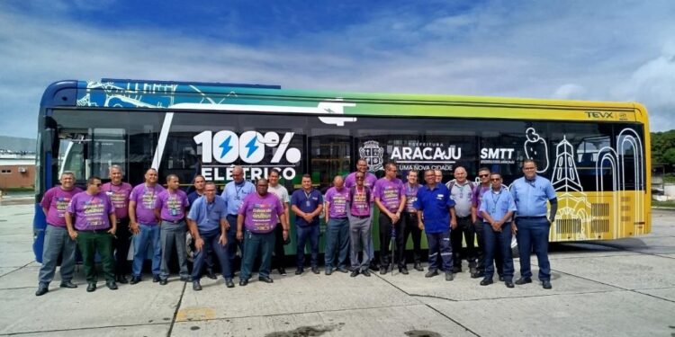 Prefeitura de Aracaju capacita motoristas para a condução dos novos ônibus elétricos