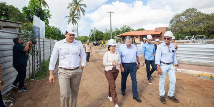 Prefeita Emília Corrêa realiza vistoria técnica às obras de requalificação do Parque da Sementeira