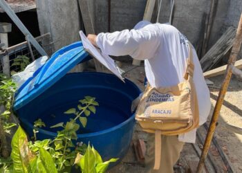 Novo levantamento aponta que Aracaju mantém médio risco para infestação do Aedes Aegypti