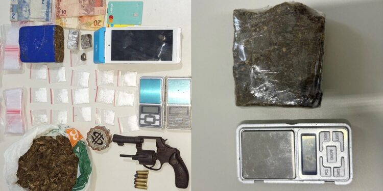 Operação conjunta prende dupla e apreende entorpecentes em Dores e Propriá