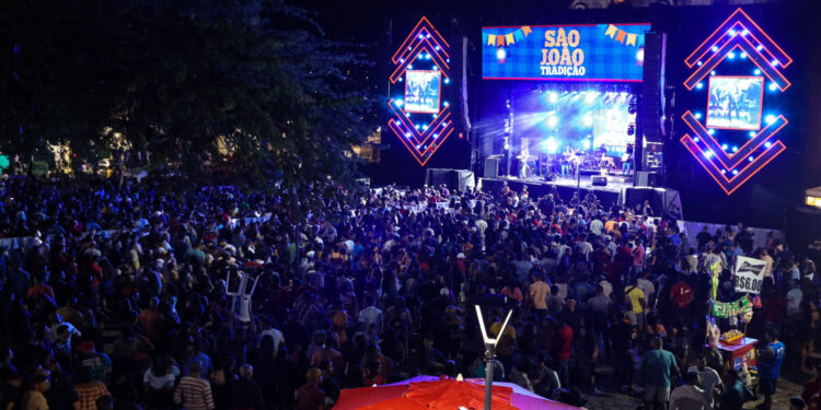 São João da Tradição no Centro Histórico encerra com sucesso de público e muita animação
