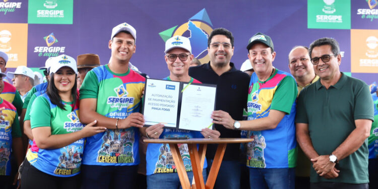 População de General Maynard destaca anúncio de obras de infraestrutura durante o ‘Sergipe é aqui’