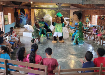 Programa ‘Dialogar’ oferece educação socioambiental como programação de férias em Pirambu