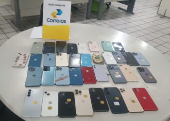 Operação Fim de Festa: Polícia Civil intercepta envio de celulares furtados e recupera 35 aparelhos em ação pós-festejos juninos