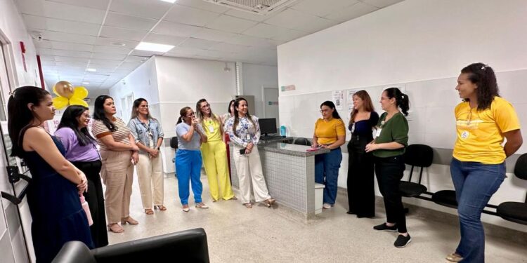Maternidade Lourdes Nogueira inicia o Agosto Dourado com apoio à amamentação