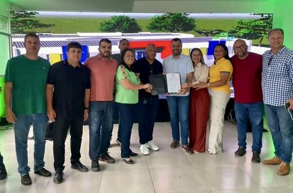 Prefeitura de Riachuelo assina ordem de serviço para construção de nova creche na cidade