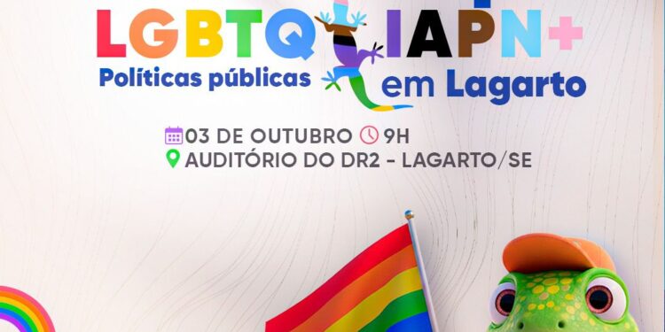 Prefeitura de Lagarto promoverá workshop voltado a políticas públicas LGBTQIAPN+ na sexta-feira, 3