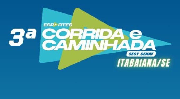 Caminhada e corrida Sest Senat chega à 3ª edição em Itabaiana