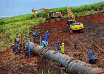 Distribuição de água é retomada com conclusão do reparo na Adutora do São Francisco