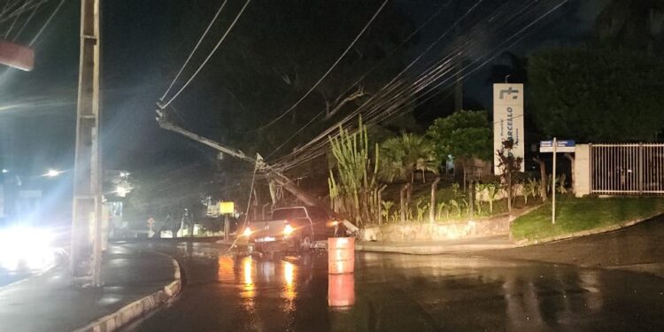 Energisa registra 159 ocorrências de colisão em poste este ano