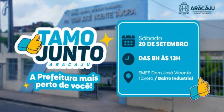 Bairro Industrial recebe segunda edição do “Tamo Junto Aracaju” neste sábado
