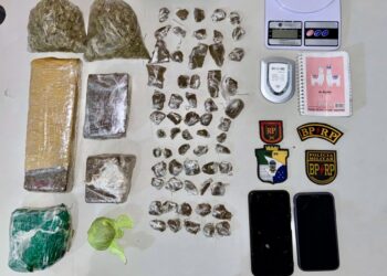 Polícia Militar prende mulher por suspeita de tráfico de drogas no Bairro Olaria