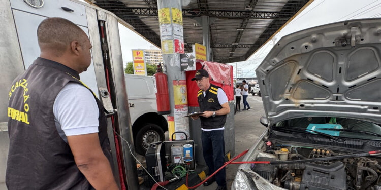 ITPS interdita bomba de GNV em Sergipe durante Operação Abastecimento Seguro