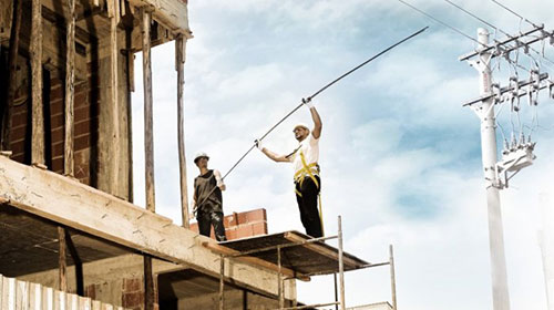 Energisa reforça cuidados em atividades próximas à rede elétrica