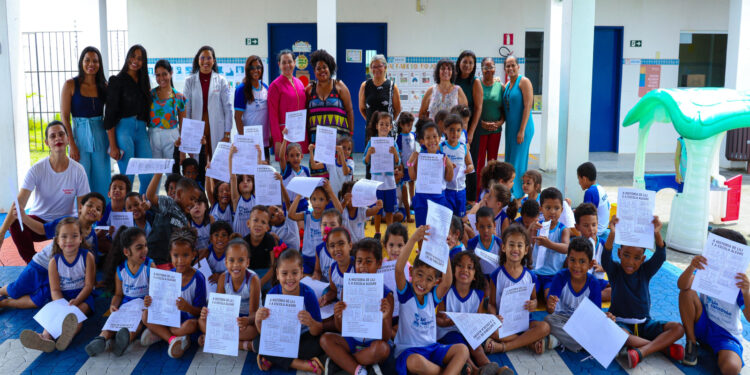 Programa Saúde na Escola fortalece diálogos sobre imunização, saúde mental e bucal para crianças de São Cristóvão