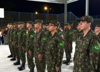 Primeira turma do Tiro de Guerra de Itabaiana participa de solenidade de matrícula, que marca o início oficial do ano de instrução