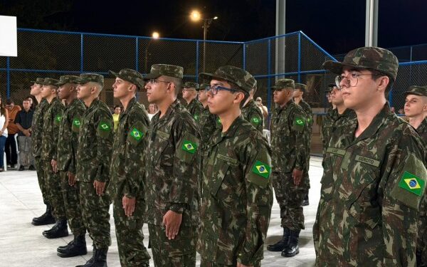 Primeira turma do Tiro de Guerra de Itabaiana participa de solenidade de matrícula, que marca o início oficial do ano de instrução