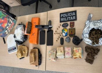 PMSE apreende entorpecentes e pistola durante operação policial no Alto Sertão