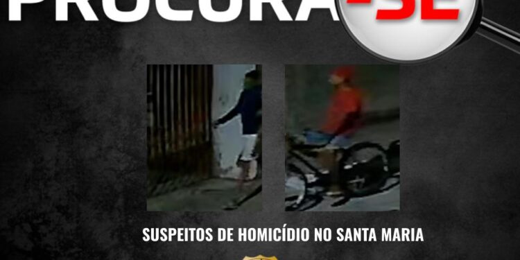 DHPP divulga imagem dos suspeitos de homicídio registrado no bairro Santa Maria